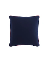 Tommy Hilfiger Flag Seersucker Square Pillow, 20" X 20"