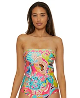 Trina Turk Women's Venus Banded Tankini Top