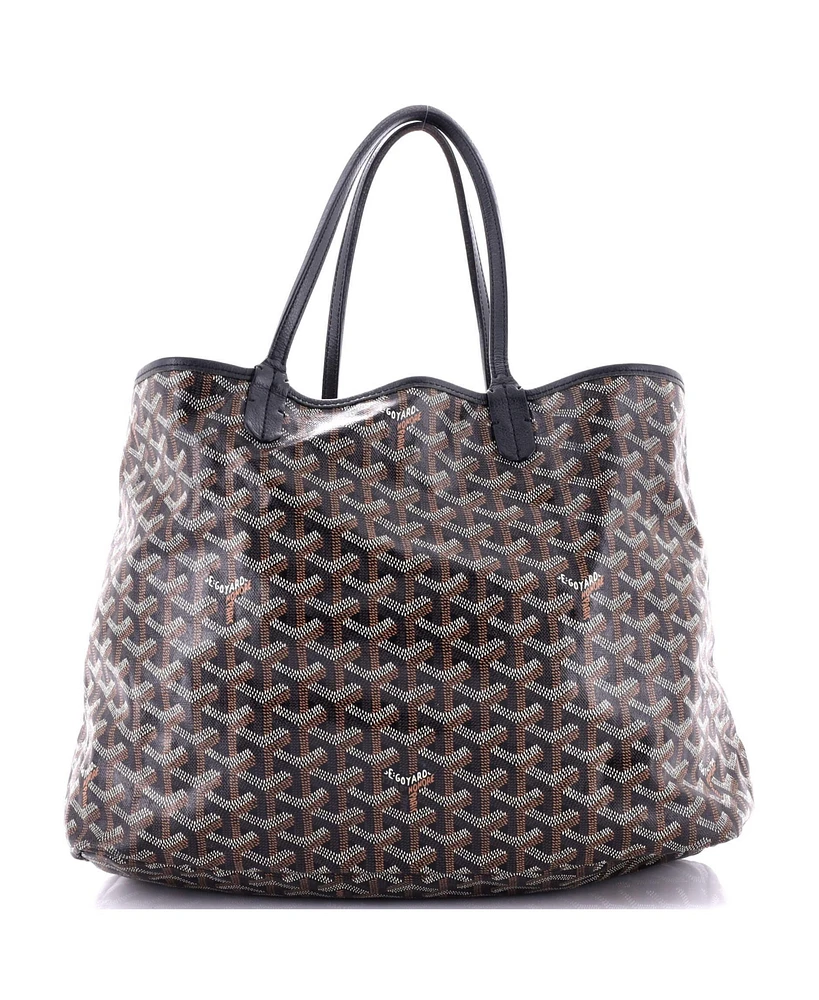 Pre-Owned Goyard Xxl Saint Louis Tote Coated Canvas