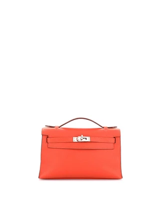 Pre-Owned Hermes Kelly Pochette Swift