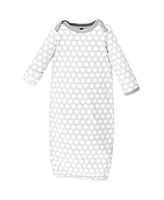 Hudson Baby Baby Boys Hudson Cotton Gowns, Bees, Preemie/Newborn