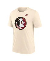 Nike Men's Cream Florida State Seminoles Vault Logo Tri-Blend T-Shirt