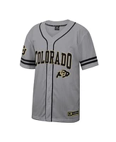 Colosseum Men's Gray Colorado Buffaloes Free Spirited Baseball Jersey