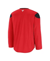 Fanatics Men's Red Washington Capitals Home Practice Jersey