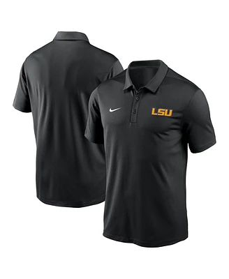 Nike Men's Black Lsu Tigers Franchise Polo Shirt