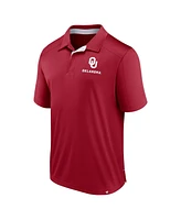 Fanatics Men's Crimson Oklahoma Sooners Fundamental Defender Polo Shirt