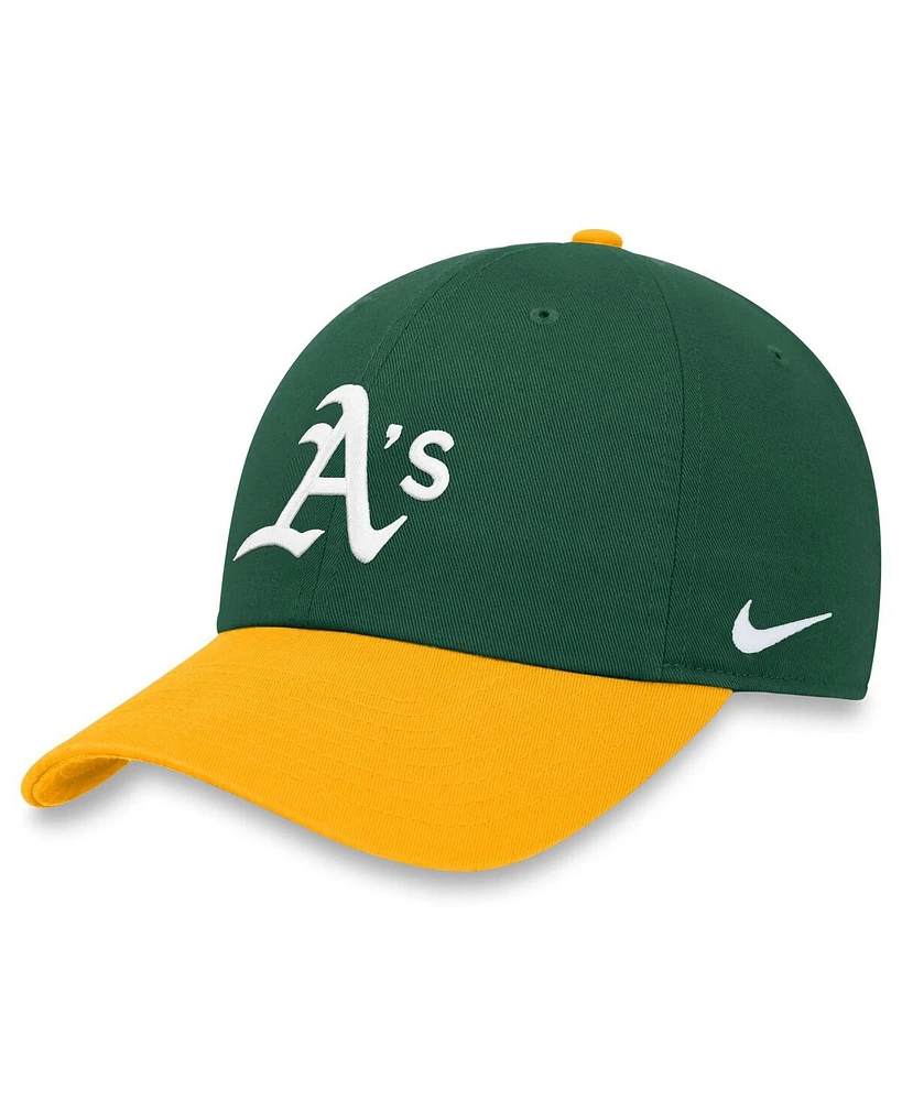 Nike Men's Green/Gold Athletics Club Adjustable Hat