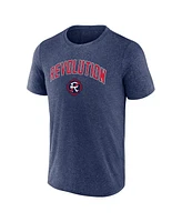 Fanatics Men's Heather Navy New England Revolution Drop Kick T-Shirt