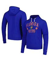 League Collegiate Wear Men's Royal Florida Gators Bendy Arch Essential Pullover Hoodie