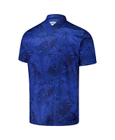 Columbia Men's Royal Florida Gators Pfg Super Terminal Tackle Omni-Shade Bangalow Polo Shirt