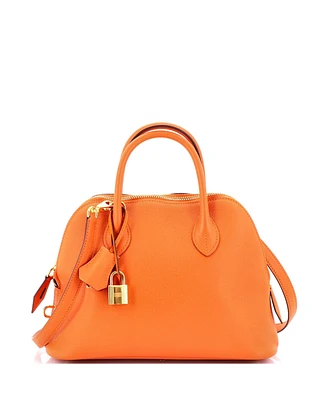 Pre-Owned Hermes 25 Bolide 1923 Bag Epsom