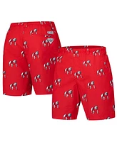 Columbia Men's Red Georgia Bulldogs Pfg Back Cast Iii Omni-Shade Shorts