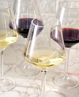 The Wine Savant European Stemmed Wine Glasses, Set of 4