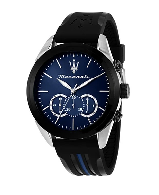 Maserati Men's Chronograph Satin Stainless Steel Watch