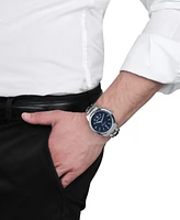 Maserati Men's Analog Stainless Steel Metal Band Watch, 44mm