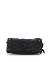 Pre-Owned Balenciaga Medium Neo Cagole City Bag Bb Denim