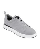 Karl Lagerfeld Paris Men's Front Crossed Reptile Print Slip On Sneakers