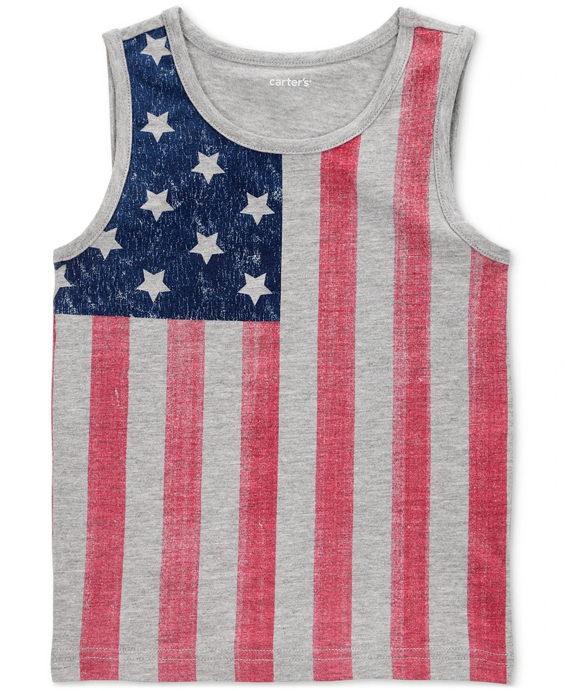 Carter's Toddler Boys American Flag Tank Top