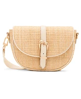 Anne Klein Saddle Convertible Strap Small Crossbody Bag