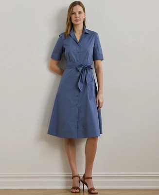 Lauren Ralph Cotton Shirtdress