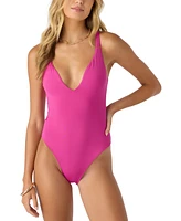 O'Neill Juniors' Saltwater Edgewater One-Piece Swimsuit