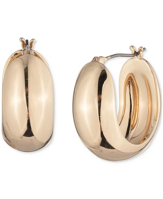 Lauren Ralph Small Chubby Hoop Earrings, 0.58"