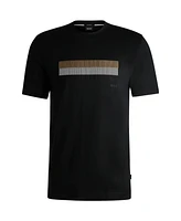 Boss by Hugo Men's Mercerized-Cotton Regular-Fit T-Shirt