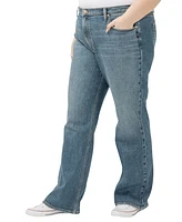 Silver Jeans Co. Plus Mid Rise Baggy Bootcut