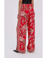 Raishma Studio Women's Hallie Red Trousers