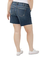 Silver Jeans Co. Plus Suki Mid Rise Curvy Fit Shorts
