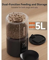 Automatic Cat Feeder FT70 Plus Timed Cat Feeder and Cat Water Fountain