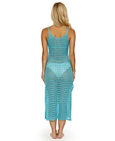Isabella Rose Women's Tuscany Knit Tank Swim Cover-Up Dress