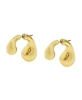 Steve Madden Teardrop Jacket Earrings