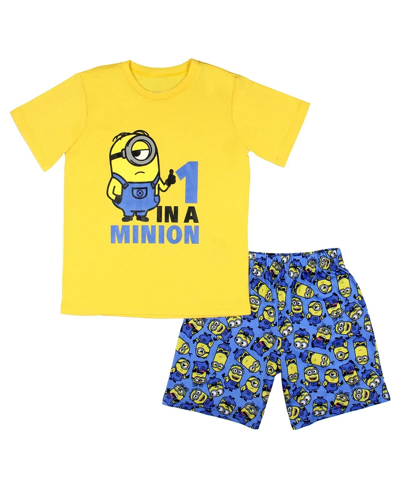 Despicable Me Toddler Boys Minions 1 A Minion 2 Piece Pajama Set