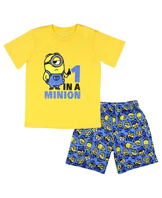 Despicable Me Toddler Boys Minions 1 A Minion 2 Piece Pajama Set