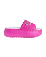 Bebe Little and Big Girls Trendy Comfortable Summer Platform Slides