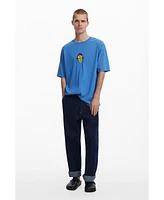 Desigual Men's Ironman Marvel T-shirt