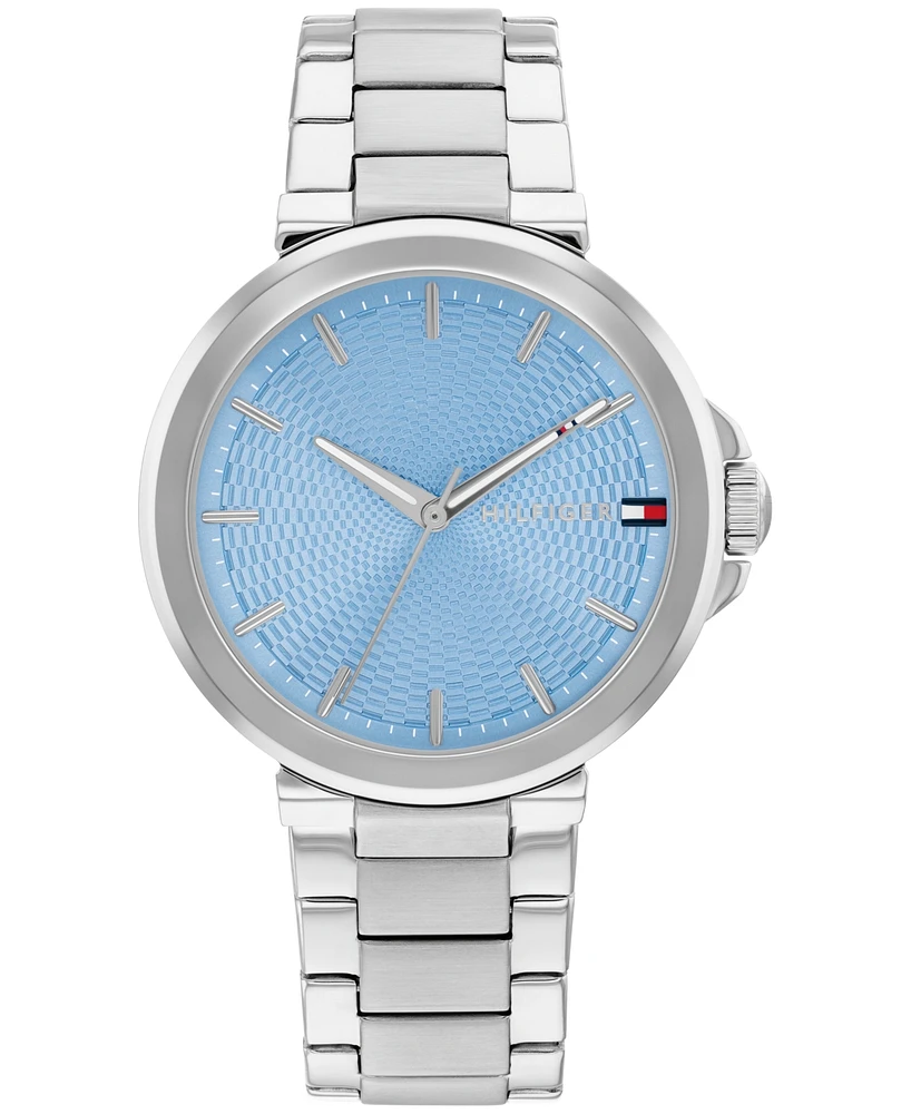 Tommy Hilfiger Women's Quartz Silver-Tone Stainless Steel Bracelet Watch