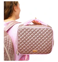 Packed Party Glitter Bomb Lunch Bag Cute Small Soft Insulated Lunchbox for Kids School Lunch Box Cooler Can Carry a Water Bottle, Ice Packs for Cold F