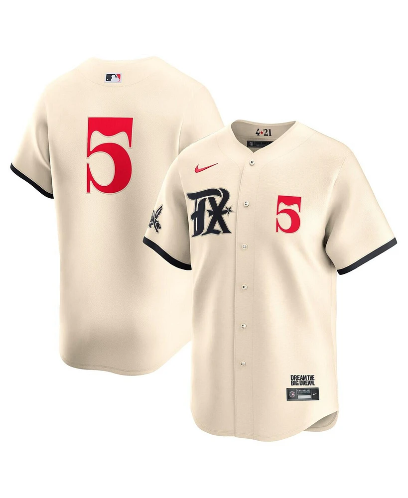 Nike Men's Corey Seager Cream Texas Rangers City Connect Limited Player Jersey