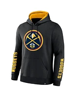 Fanatics Men's Black Denver Nuggets Legacy Guard Pullover Hoodie