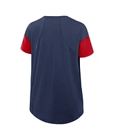Nike Women's Navy Atlanta Braves Flowy T-Shirt