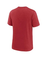 Nike Men's Crimson Alabama Tide Arch Over Logo Tri-Blend T-Shirt