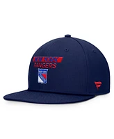Fanatics Men's Navy New York Rangers Authentic Pro Prime Snapback Hat