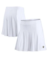 Fanatics Women's White New Orleans Saints Primary Logo Tennis Skirts