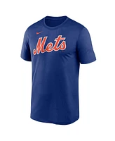 Nike Men's Francisco Lindor Royal New York Mets Legend Name Number Performance T-Shirt