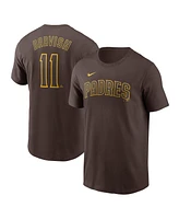 Nike Men's Yu Darvish Brown San Diego Padres Fuse Name Number T-Shirt