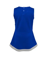 Outerstuff Girls 2-Piece Royal Kentucky Wildcats Cheer Captain Bloomers Dress Set