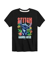 Hybrid Big Boys Lilo Stitch Live Action Cosmic Cutie Graphic T-Shirt