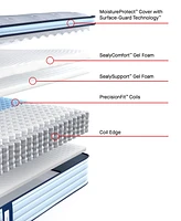 Sealy Posturepedic Seafield 14" Soft Euro Pillowtop Mattress